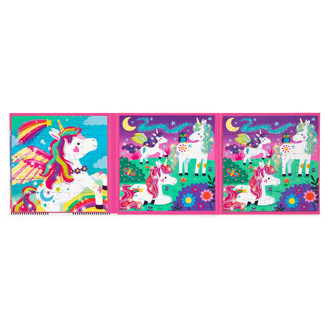 Mudpuppy Unicorn Dreams Magnetic Puzzles Set