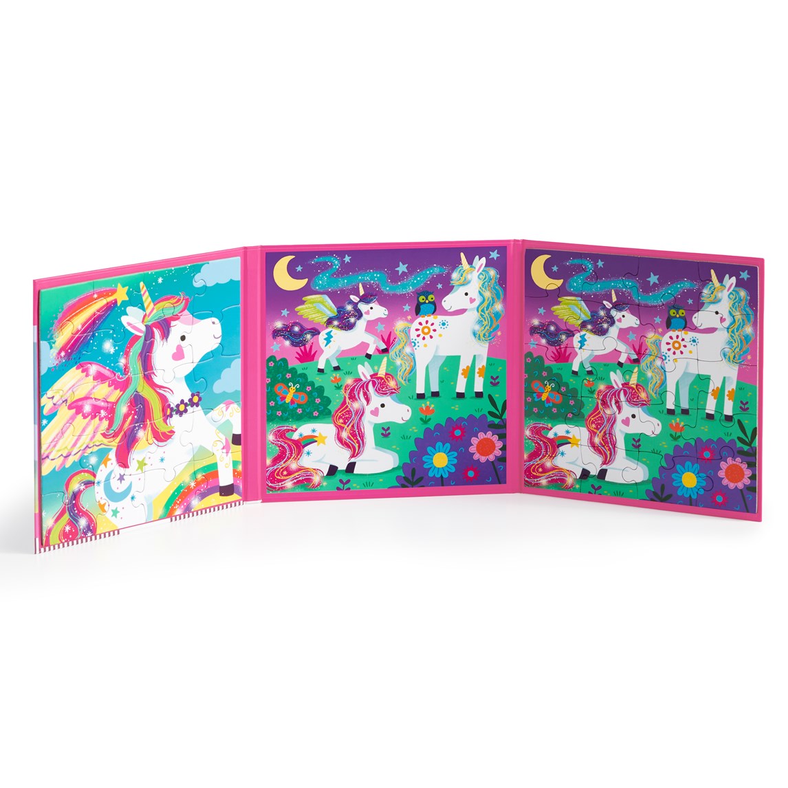 Mudpuppy Unicorn Dreams Magnetic Puzzles Set