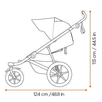 Urban Glide 3 Double All-Terrain Stroller