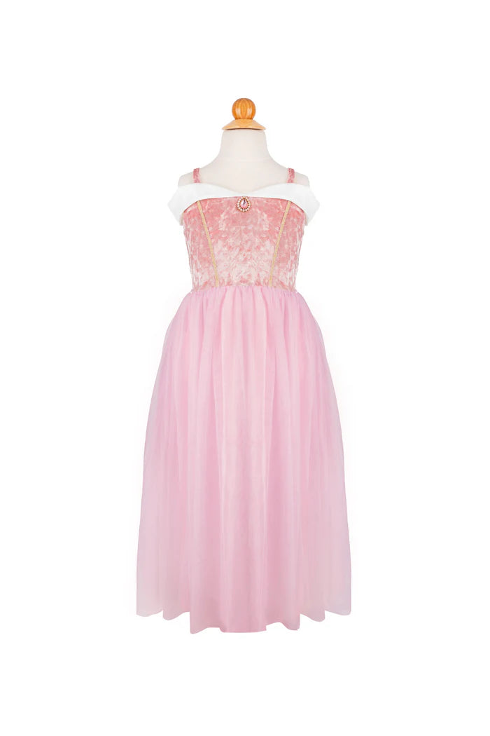 Great Pretenders Velvety Soft Sleeping Sweetheart Princess Gown with Arm Warmers