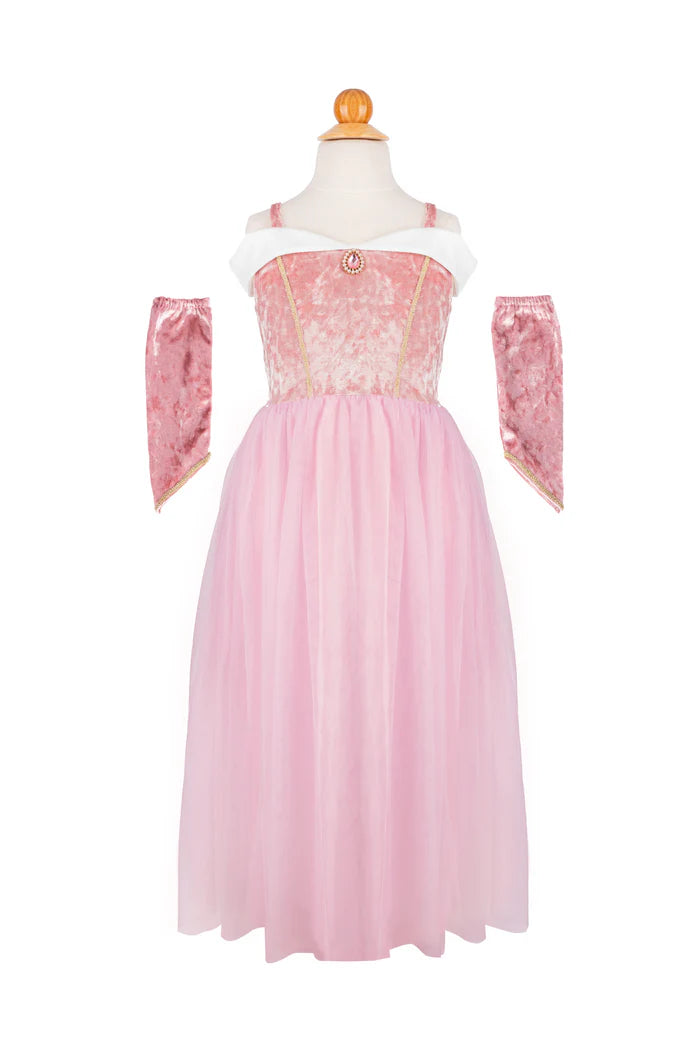 Great Pretenders Velvety Soft Sleeping Sweetheart Princess Gown with Arm Warmers