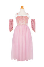 Great Pretenders Velvety Soft Sleeping Sweetheart Princess Gown with Arm Warmers