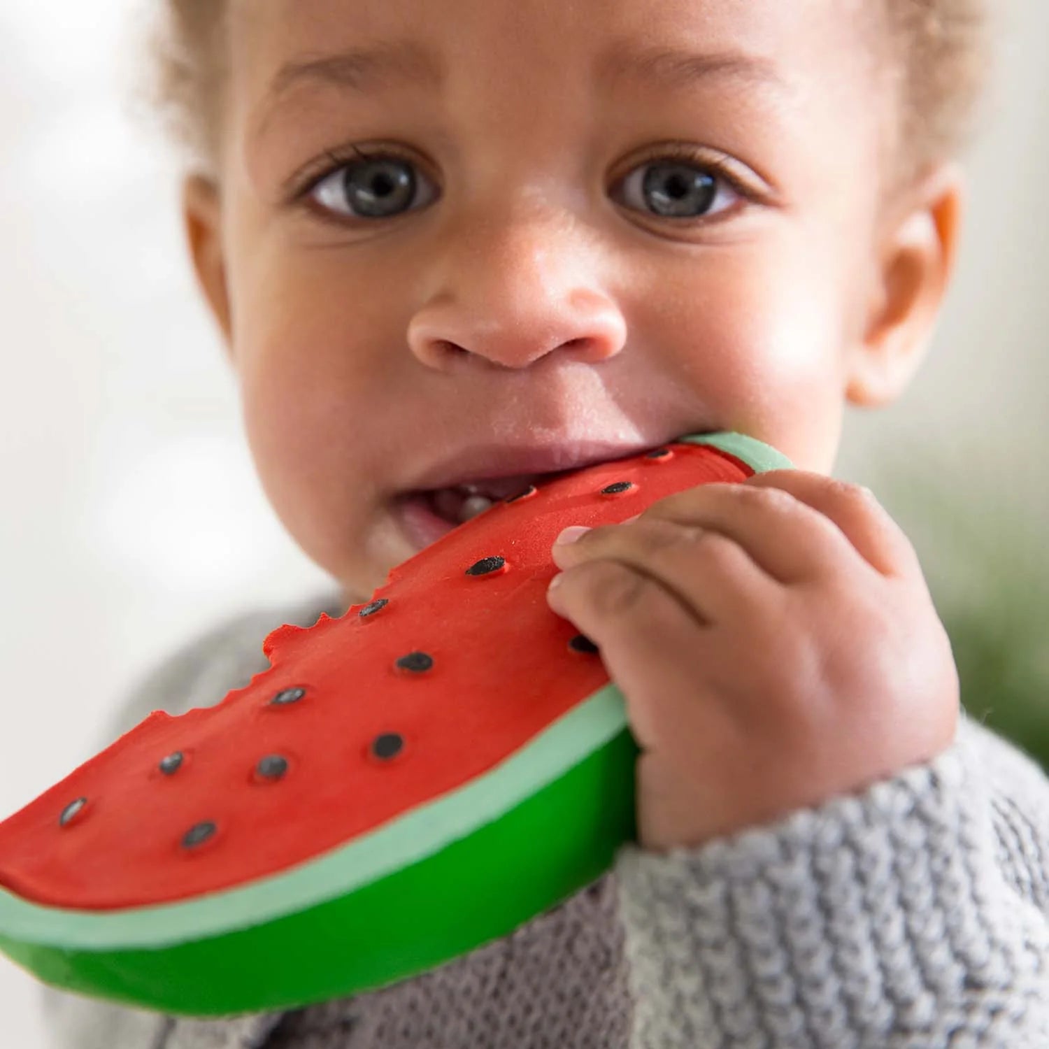 Oli & Carol Wally The Watermelon, Bath Toy & Teether