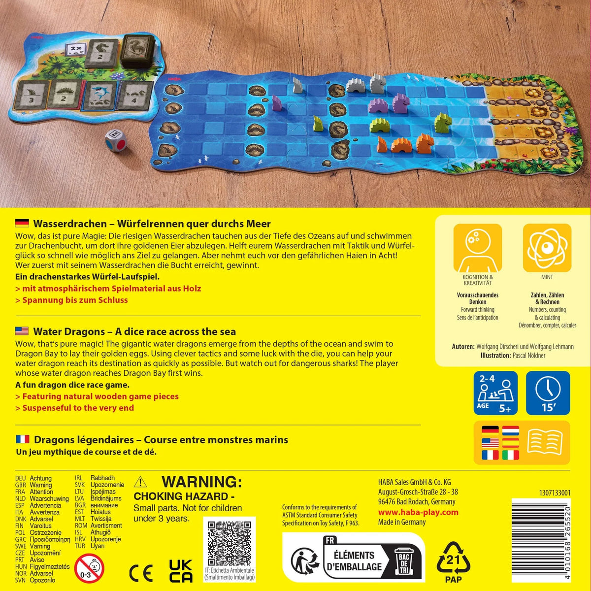Haba Water Dragons Board Game