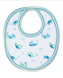 Watercolor Whales Bib