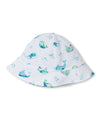 Watercolor Whales Reversible Sunhat