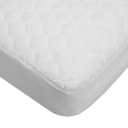 Waterproof Quilted Crib Mattress Pad Cover, Fitted