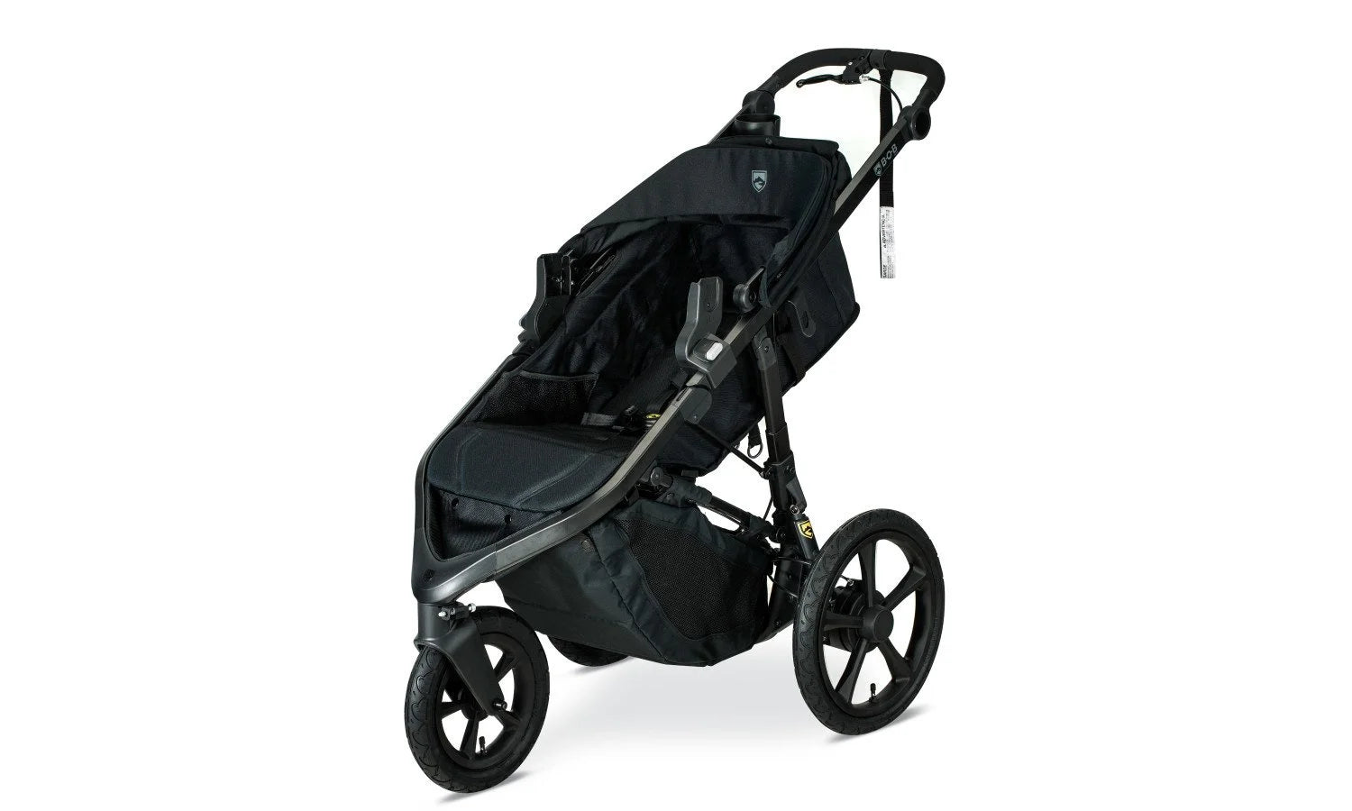 Wayfiner Adapters placed in stroller without car seat attached