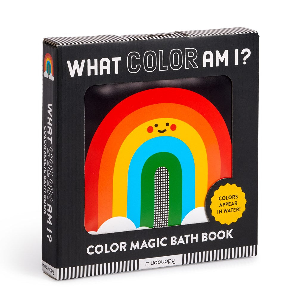 Mudpuppy What Color Am I? Color Magic Bath Book