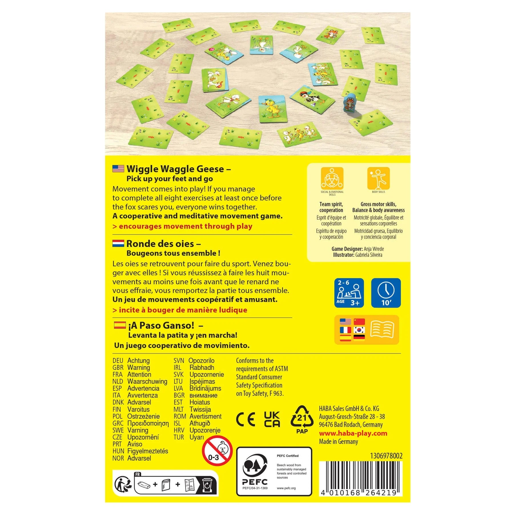 Wiggle Waggle Geese Cooperative Game