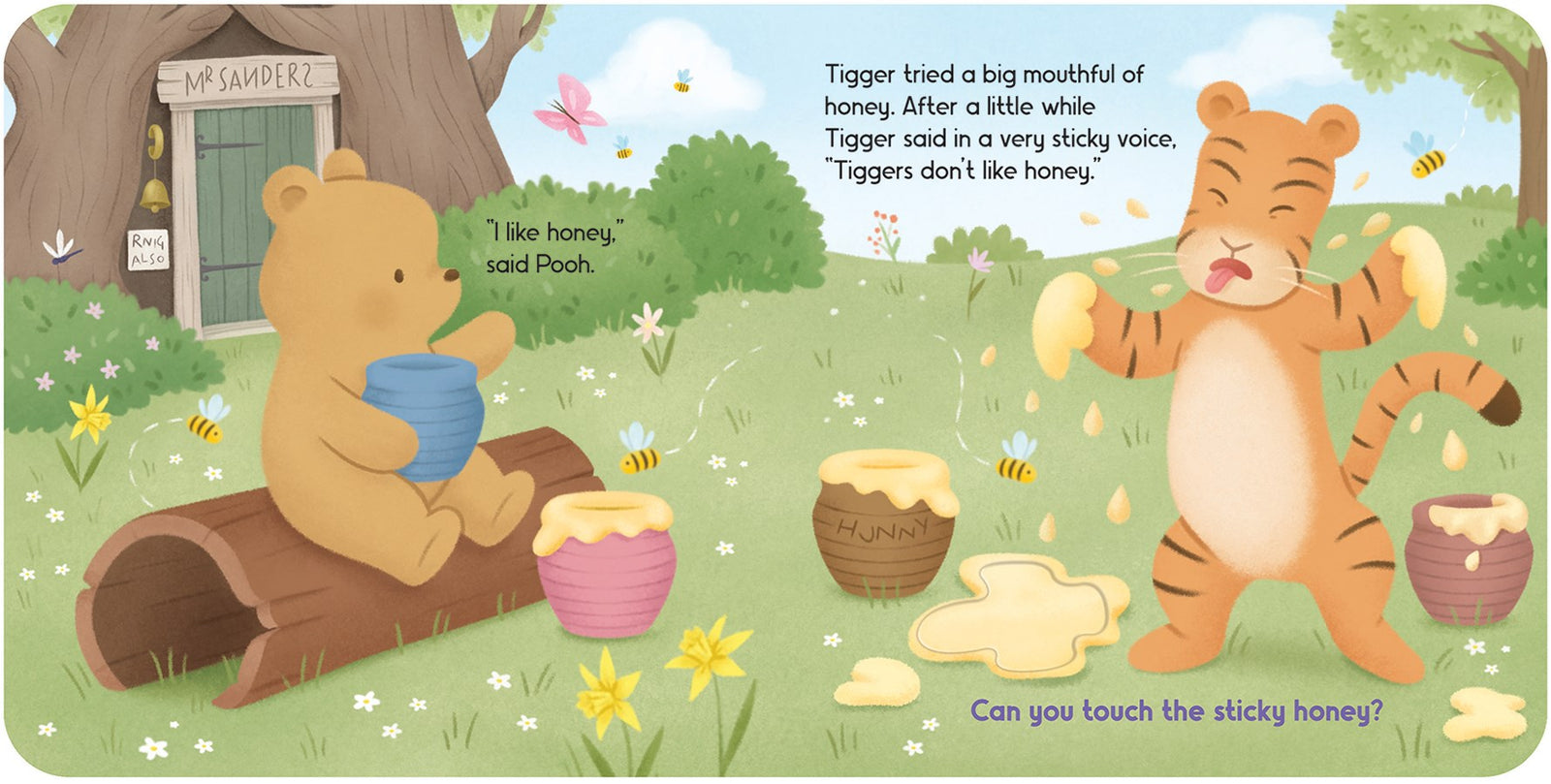 Cottage Door Winnie-the-Pooh Touch & Feel Tigger's Tasty Adventure