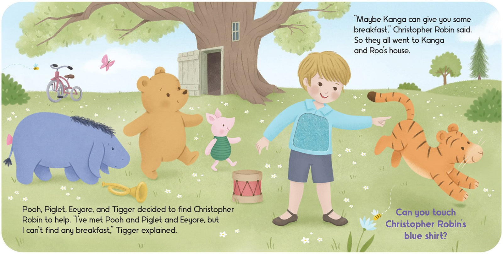 Cottage Door Winnie-the-Pooh Touch & Feel Tigger's Tasty Adventure