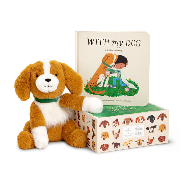 With My Dog, Picture Book and Plush Set