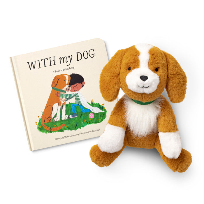 With My Dog, Picture Book and Plush Set