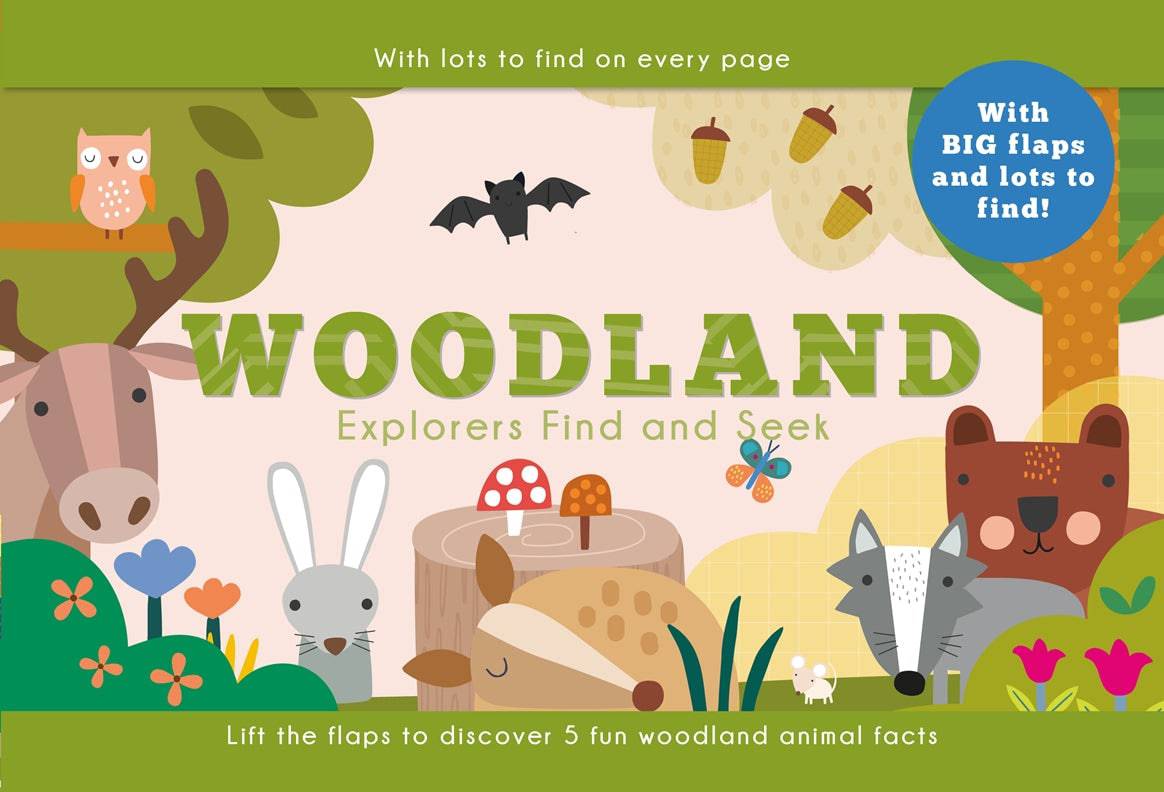 Fox Chapel Publishing Woodland Explorers Find and Seek