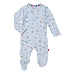 Woodsy Tale Modal Magnetic Footie, Blue