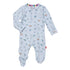 Woodsy Tale Modal Magnetic Footie, Blue
