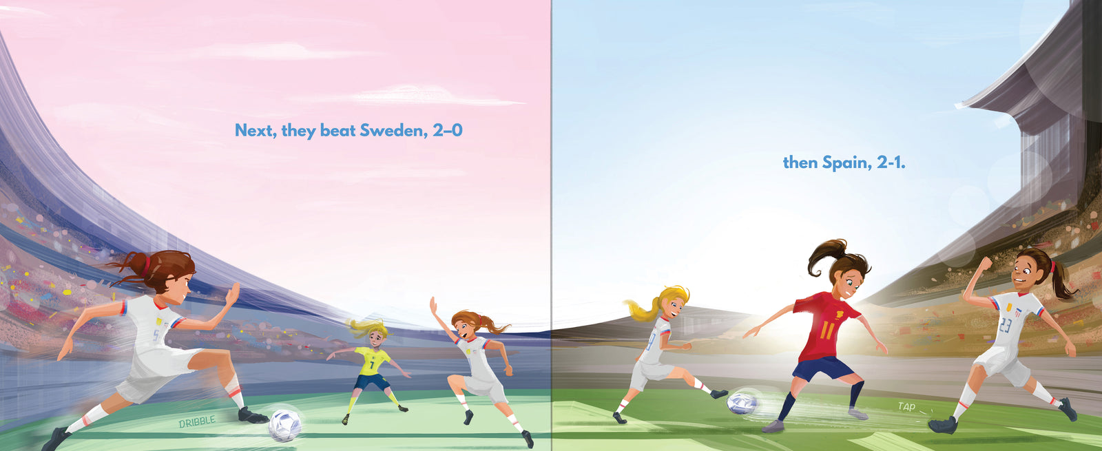 Simon and Schuster World Cup Women: Megan, Alex, and the Team USA Soccer Champs