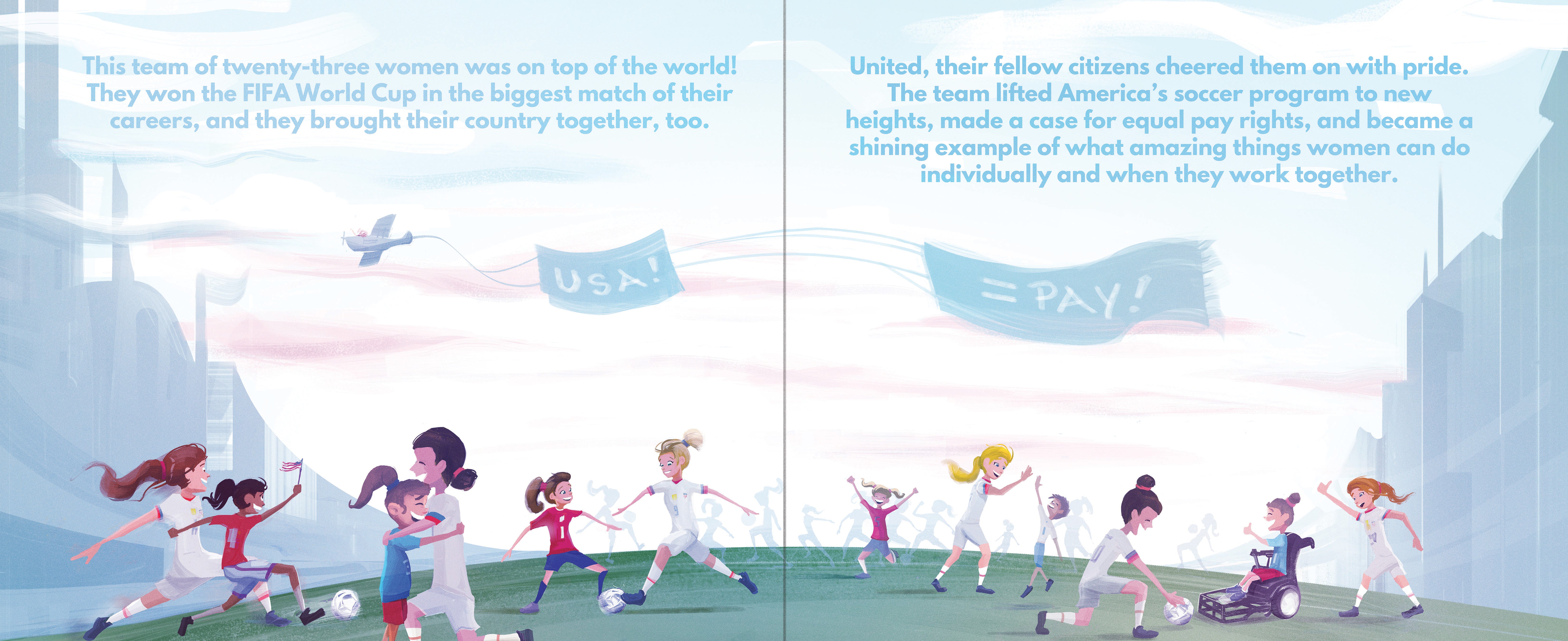 Simon and Schuster World Cup Women: Megan, Alex, and the Team USA Soccer Champs