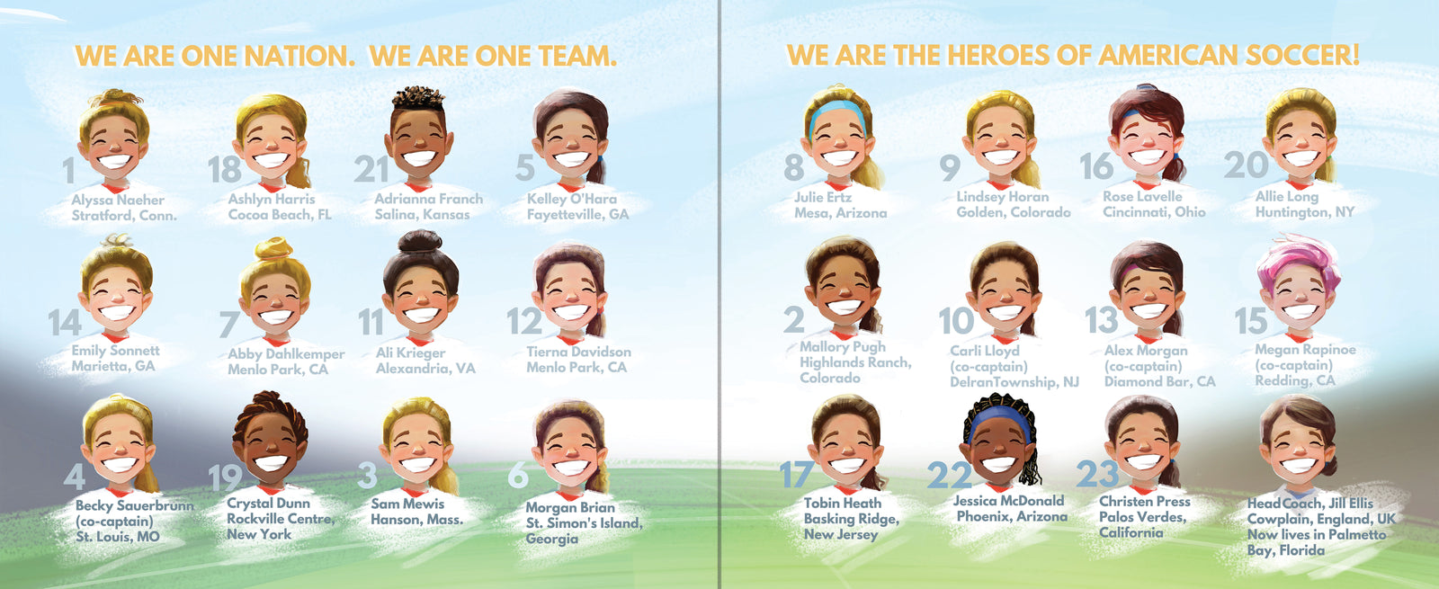 Simon and Schuster World Cup Women: Megan, Alex, and the Team USA Soccer Champs