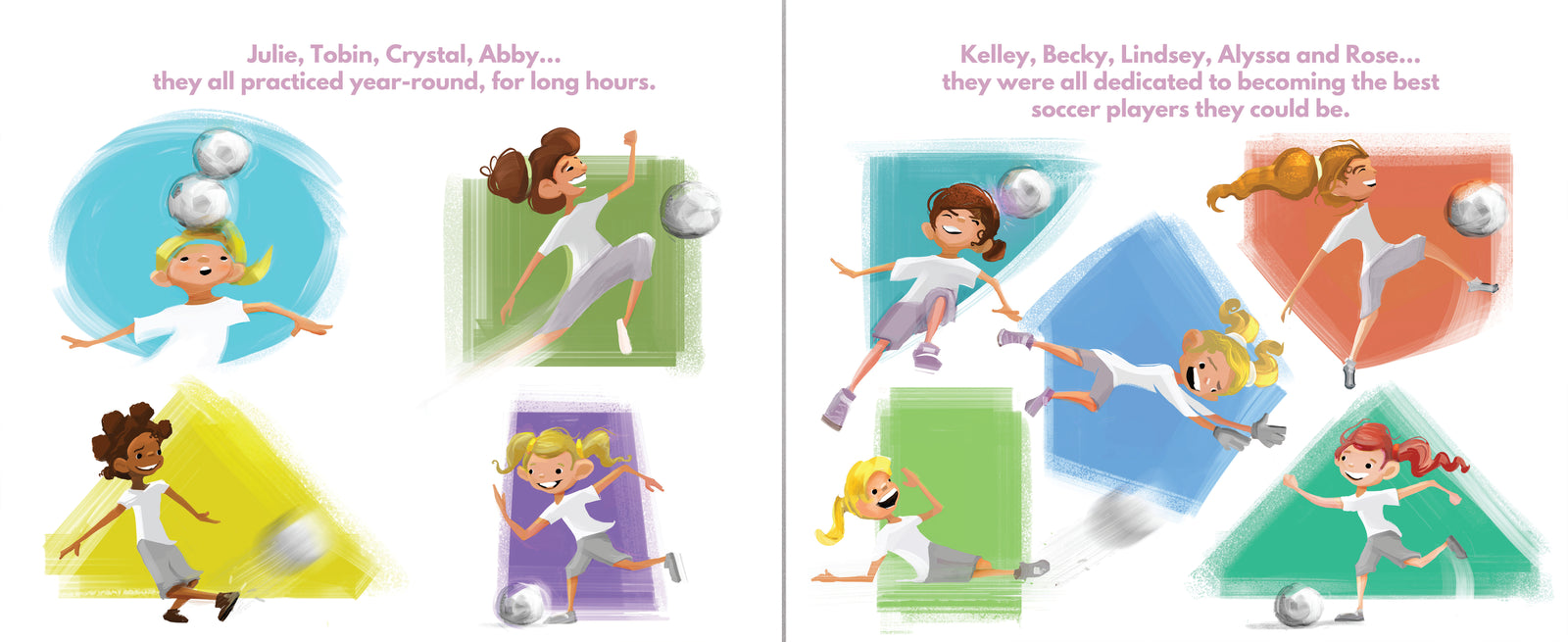 Simon and Schuster World Cup Women: Megan, Alex, and the Team USA Soccer Champs