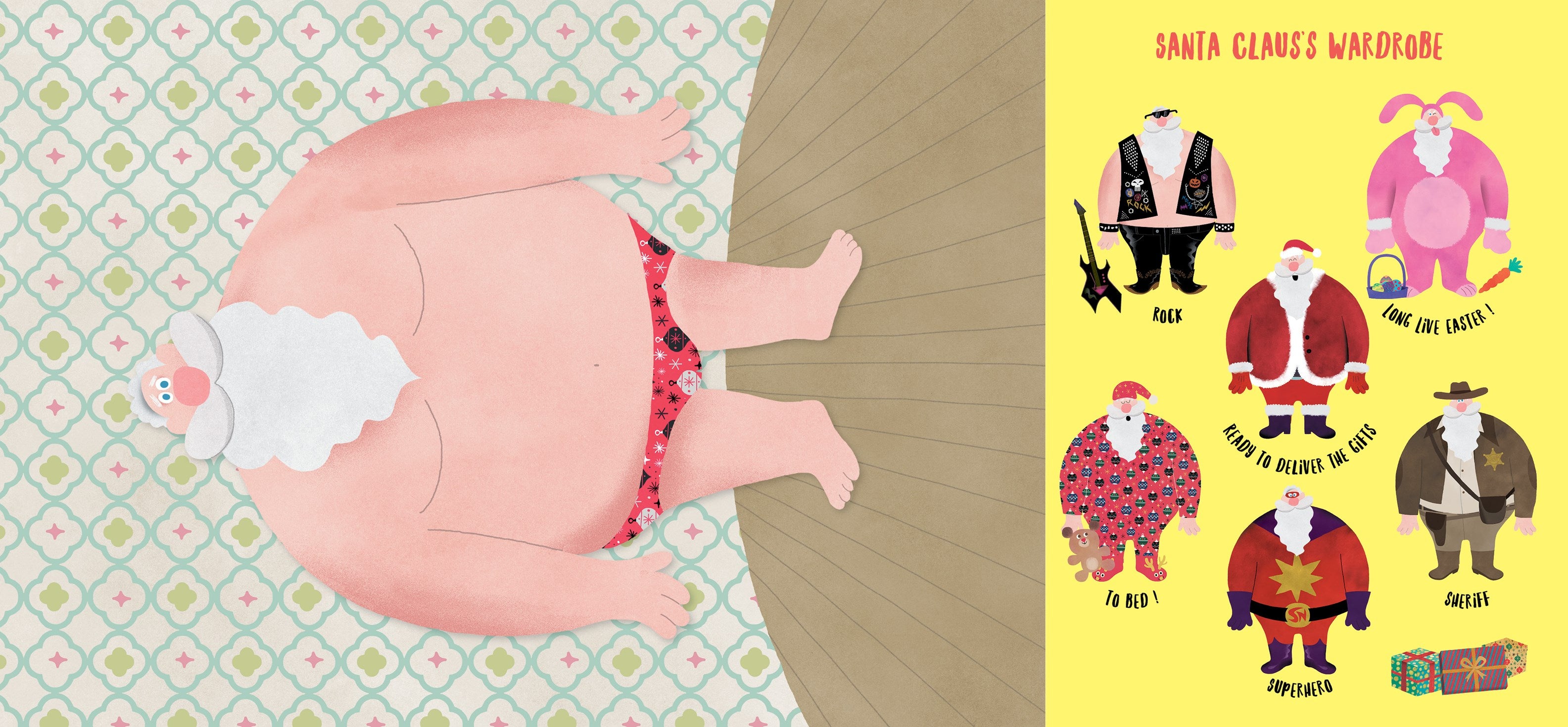 Schiffer Publishing Yikes! Santa Claus is in His Underpants!