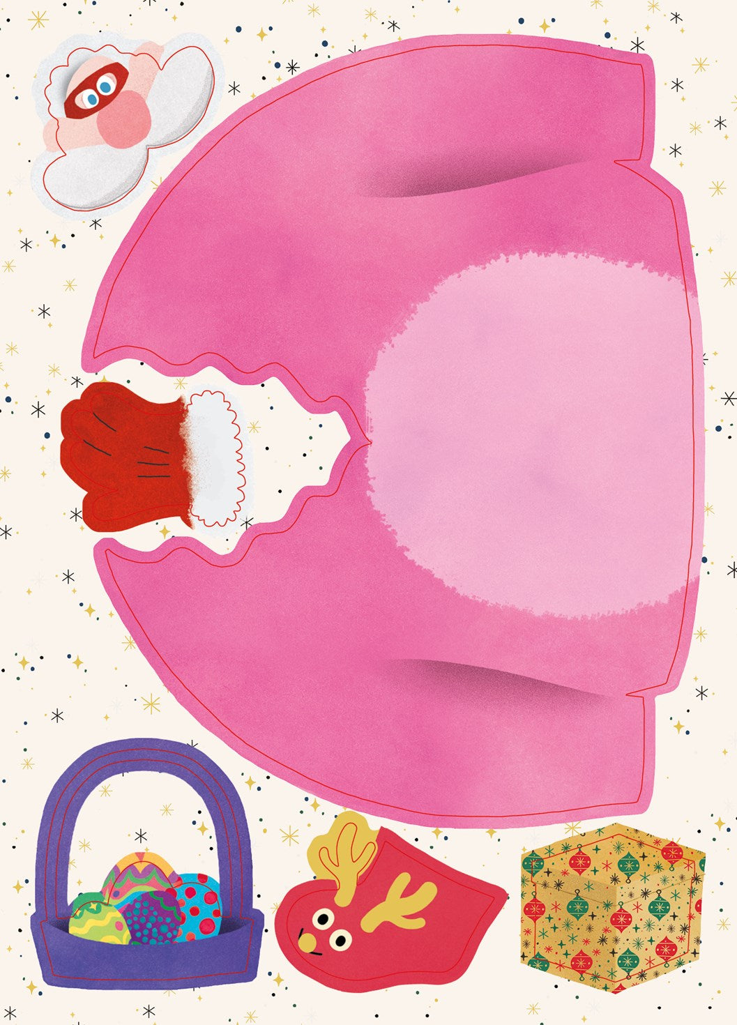 Schiffer Publishing Yikes! Santa Claus is in His Underpants!