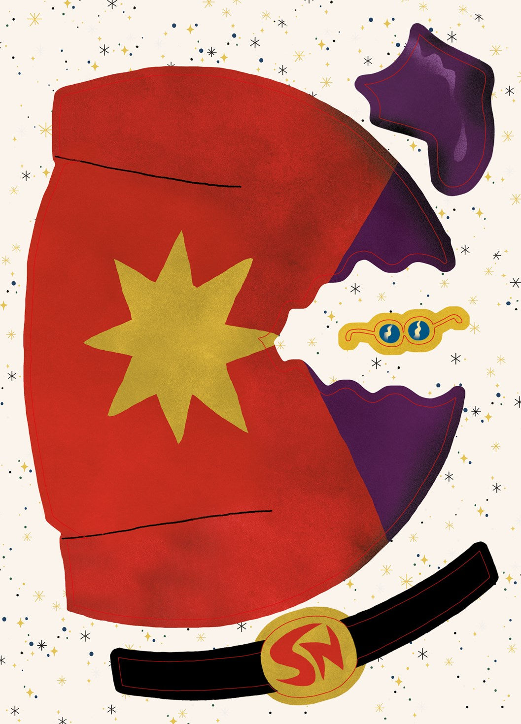 Schiffer Publishing Yikes! Santa Claus is in His Underpants!