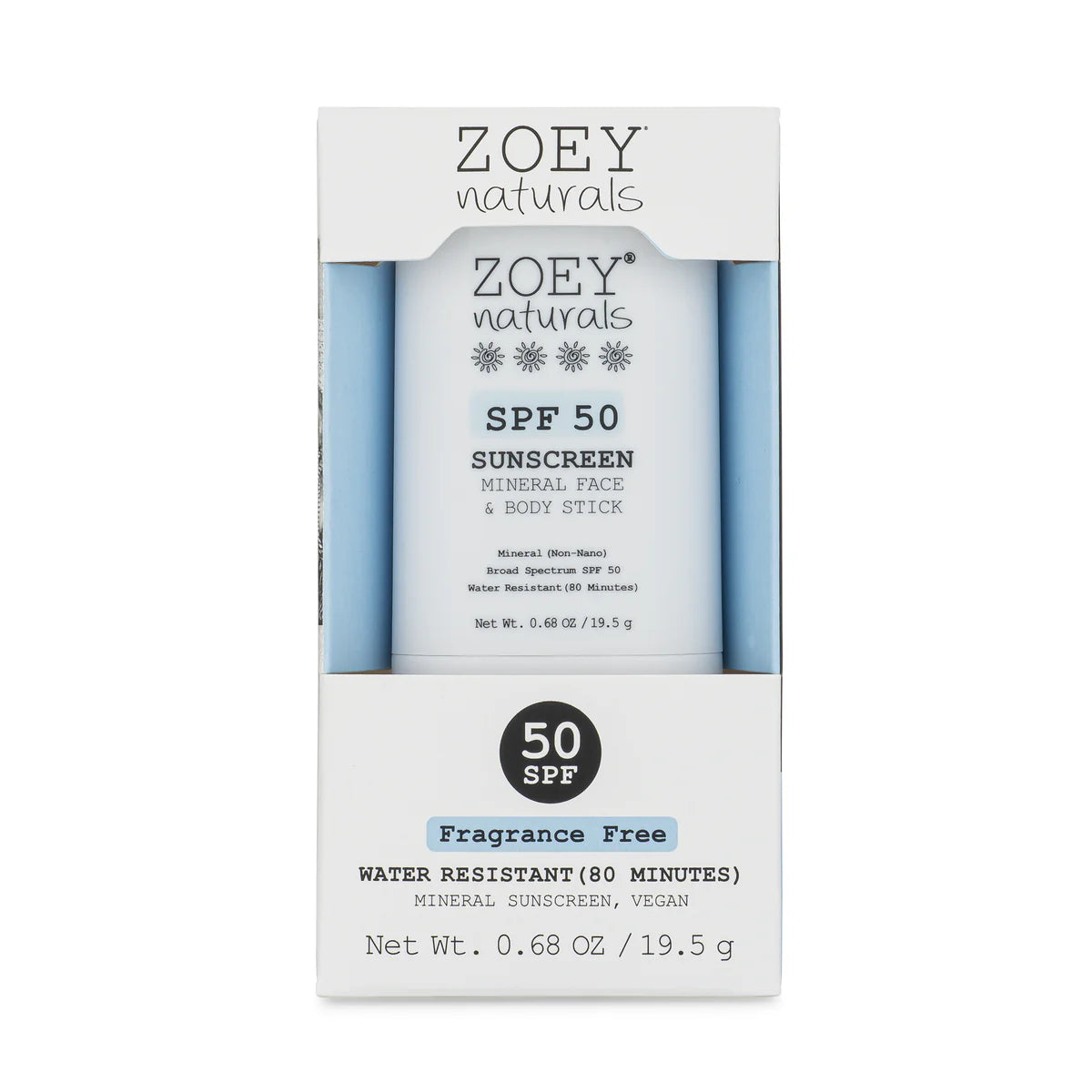 SPF 50 Mineral Sunscreen Stick