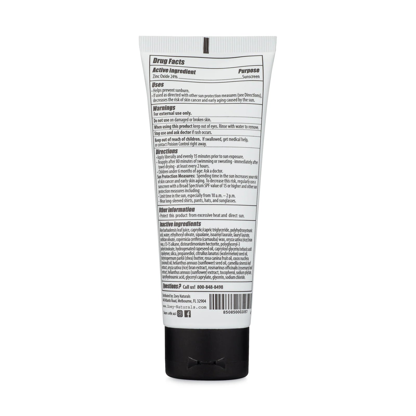 SPF 50+ Sheer Finish Mineral Sunscreen 3 oz