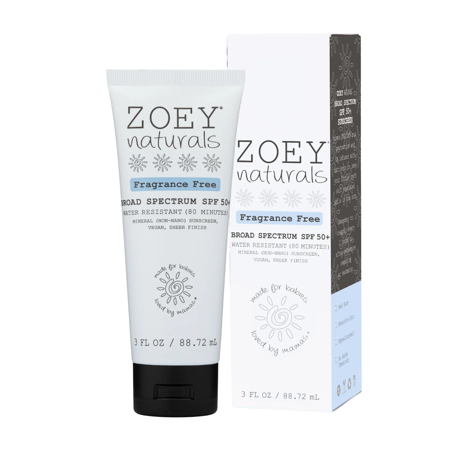 SPF 50+ Sheer Finish Mineral Sunscreen 3 oz