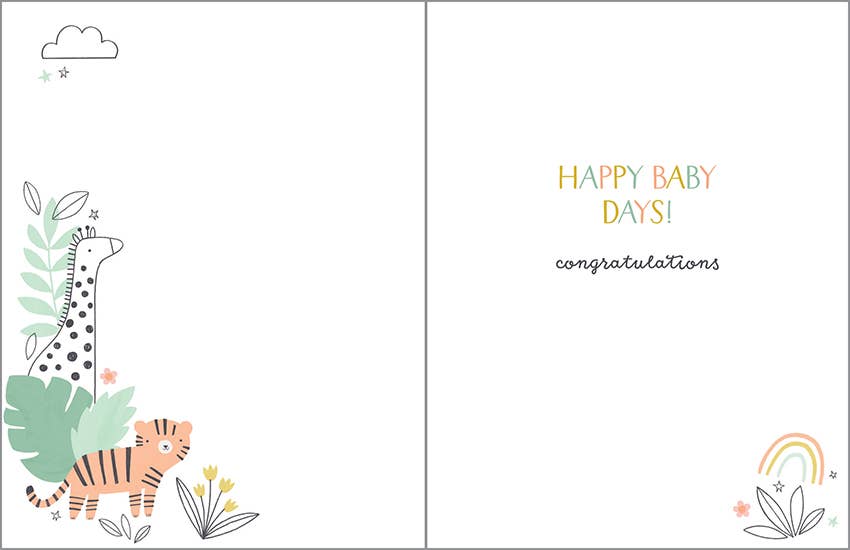 Gina B Designs Card - In The Jungle