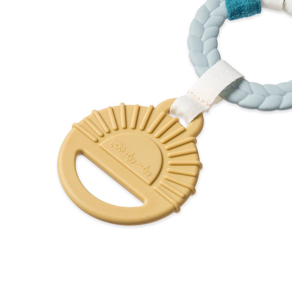Itzy Ritzy Bitzy Busy Ring™ Teething Activity Toy, Farm