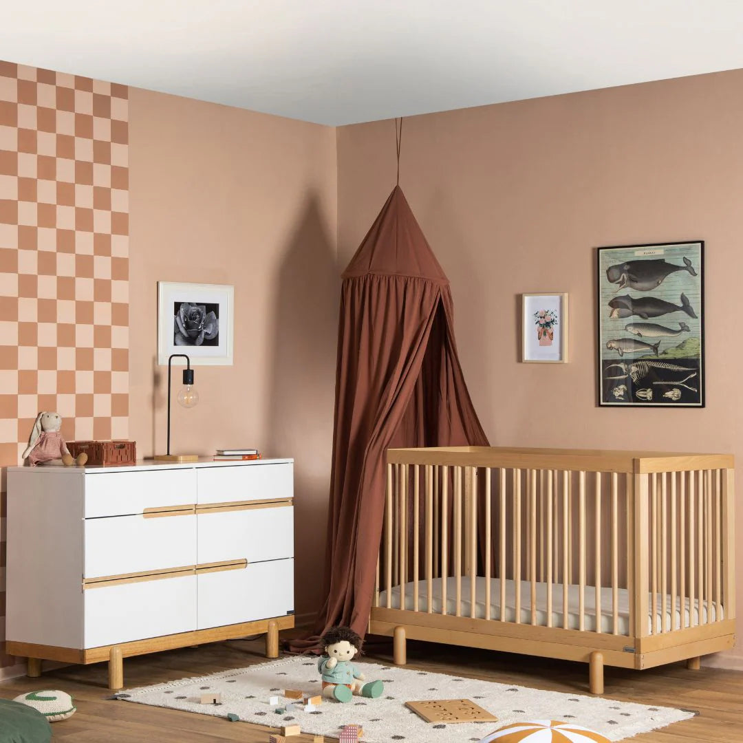 Bliss 4-in-1 Convertible Crib, Natural