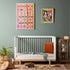 Bliss 4-in-1 Convertible Crib, White/Natural