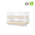 Bliss 4-in-1 Convertible Crib, White/Natural