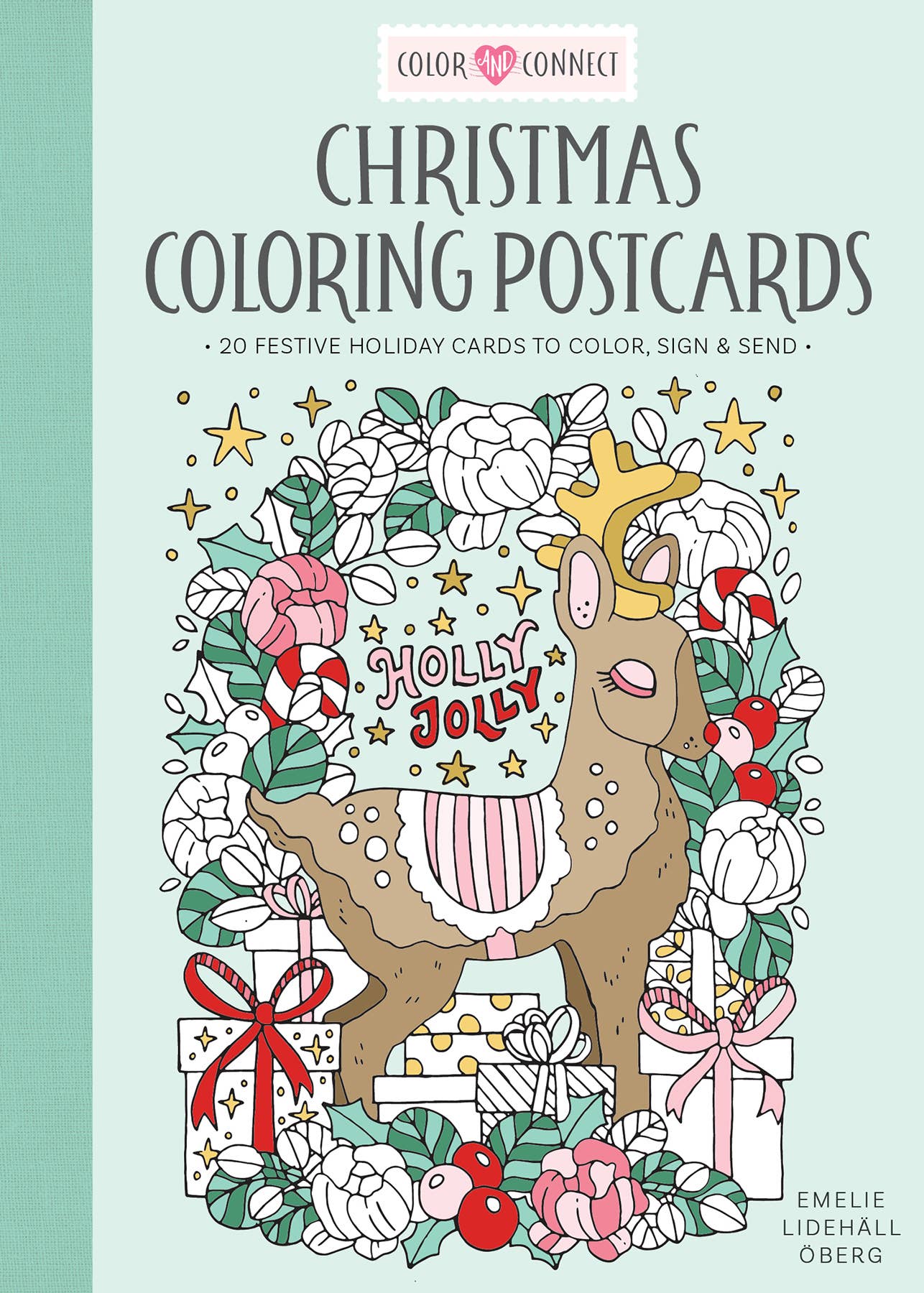 Schiffer Publishing Christmas Coloring Postcards