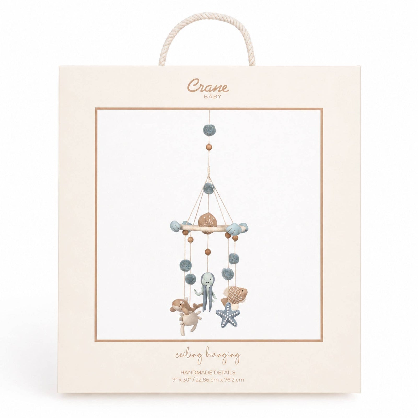 Crane Baby Cove Ocean Life Ceiling Hanging Mobile