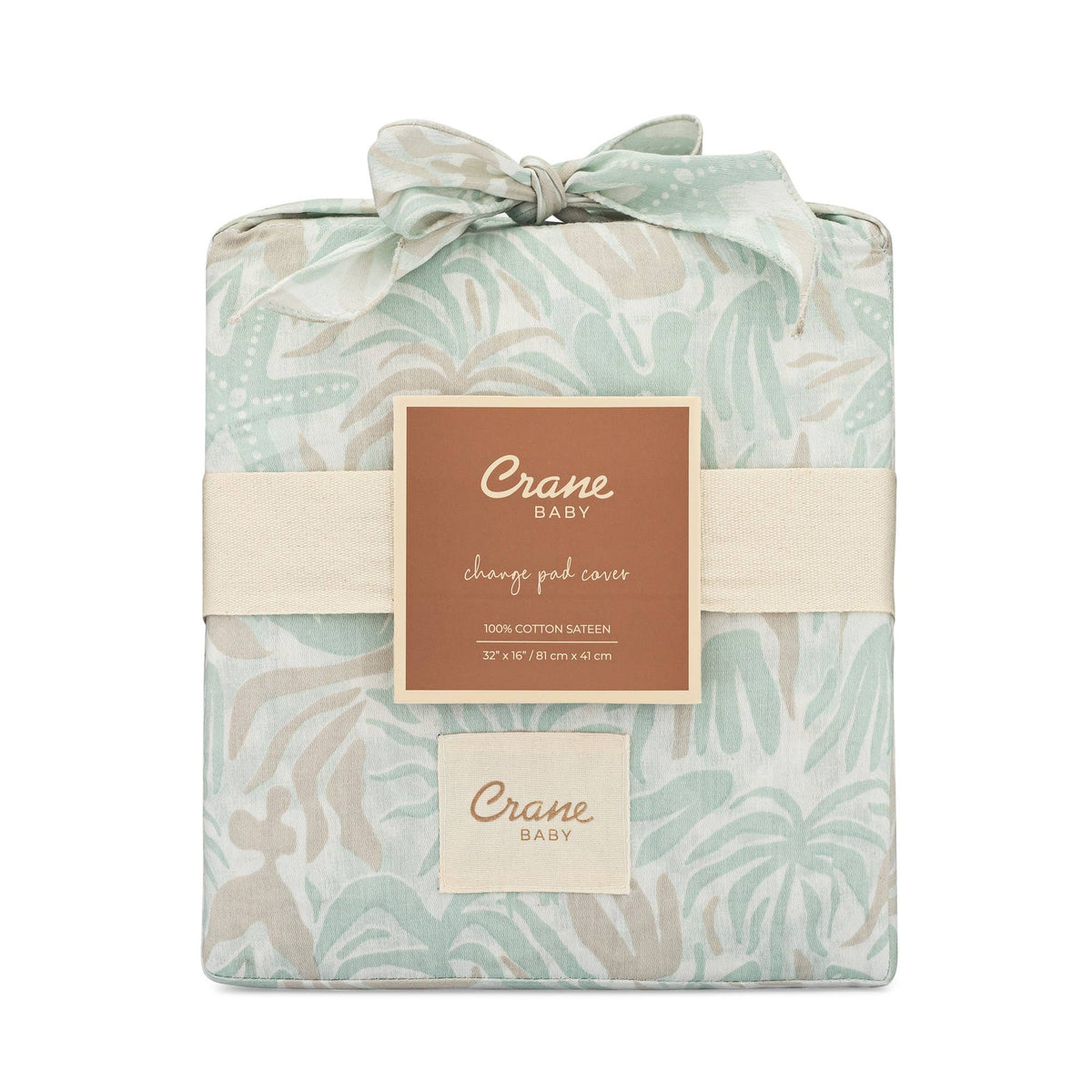 Crane Baby Cove Quilted Change Pad Cover - Beach Life