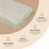 Crane Baby Cove Quilted Change Pad Cover - Beach Life