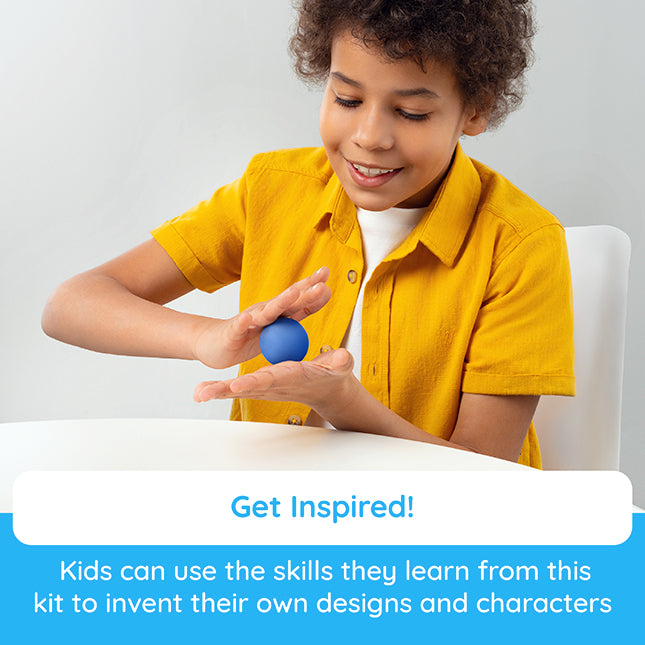 Fat Brain Toys Hey Clay Dog Buddies - 15 Can Modeling Air-Dry Clay