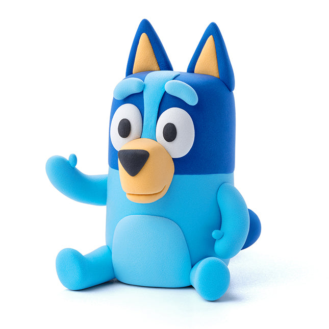 Fat Brain Toys Hey Clay Bluey and Friends -15 Can Modeling Air-Dry Clay