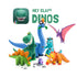 Fat Brain Toys Hey Clay Dinosaurs - 15 Can Modeling Air-Dry Clay
