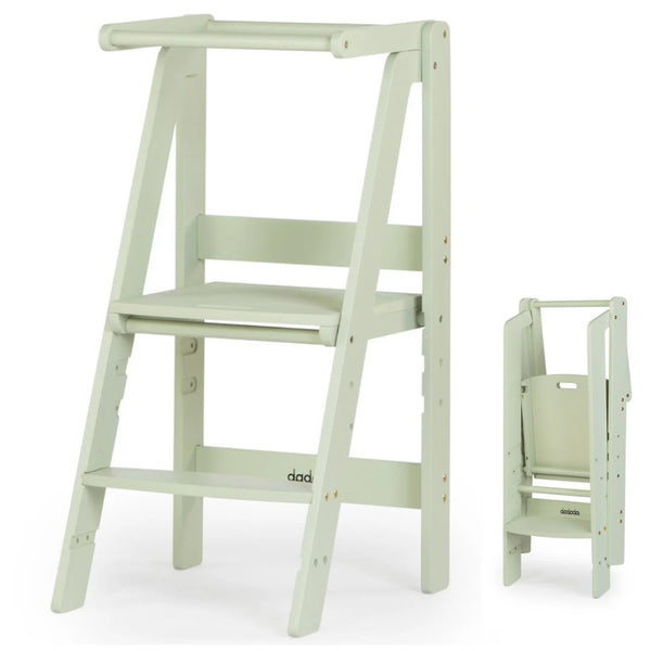 Folding Toddler Tower, Sage