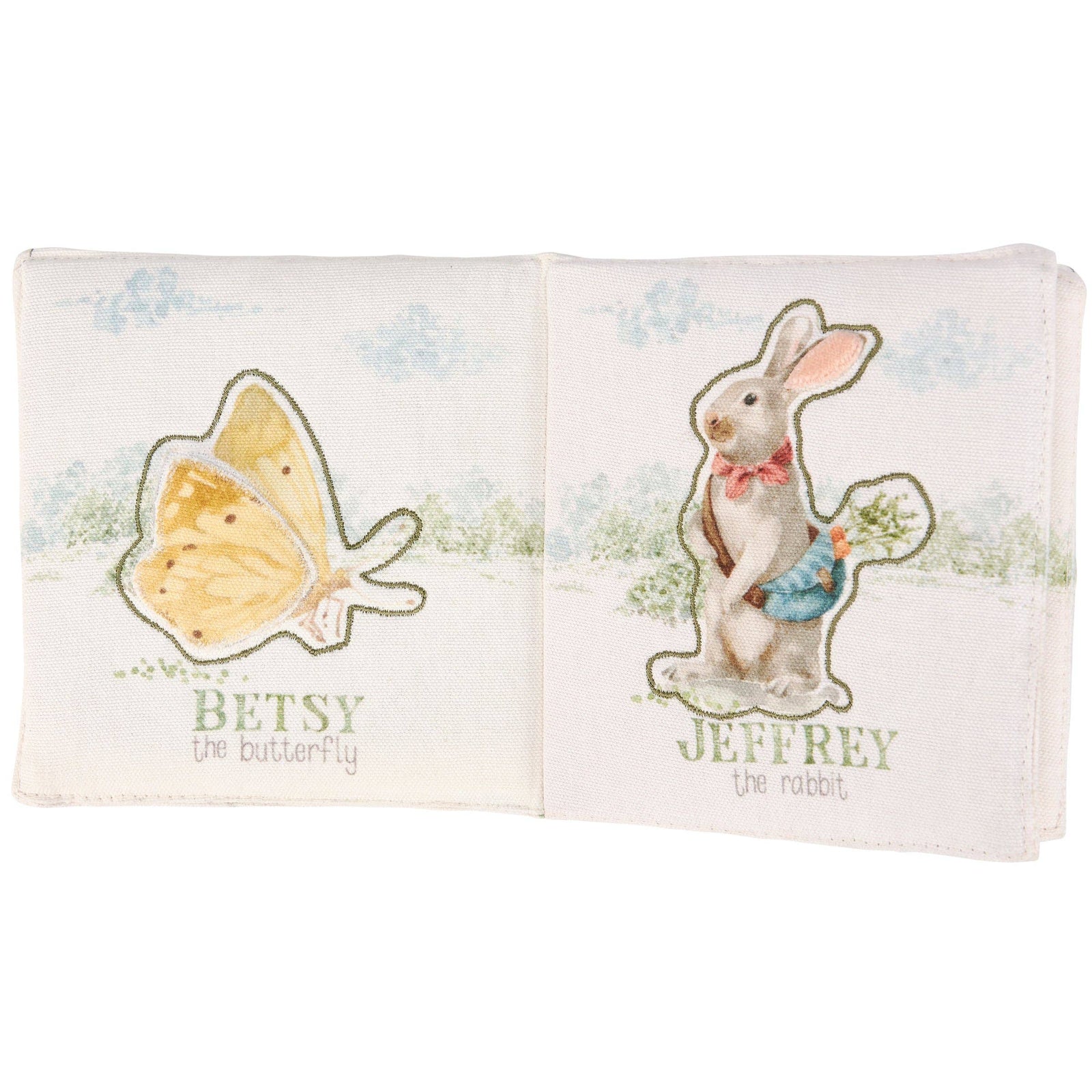 Primitives by Kathy Garden Friends Embroidered Soft Book
