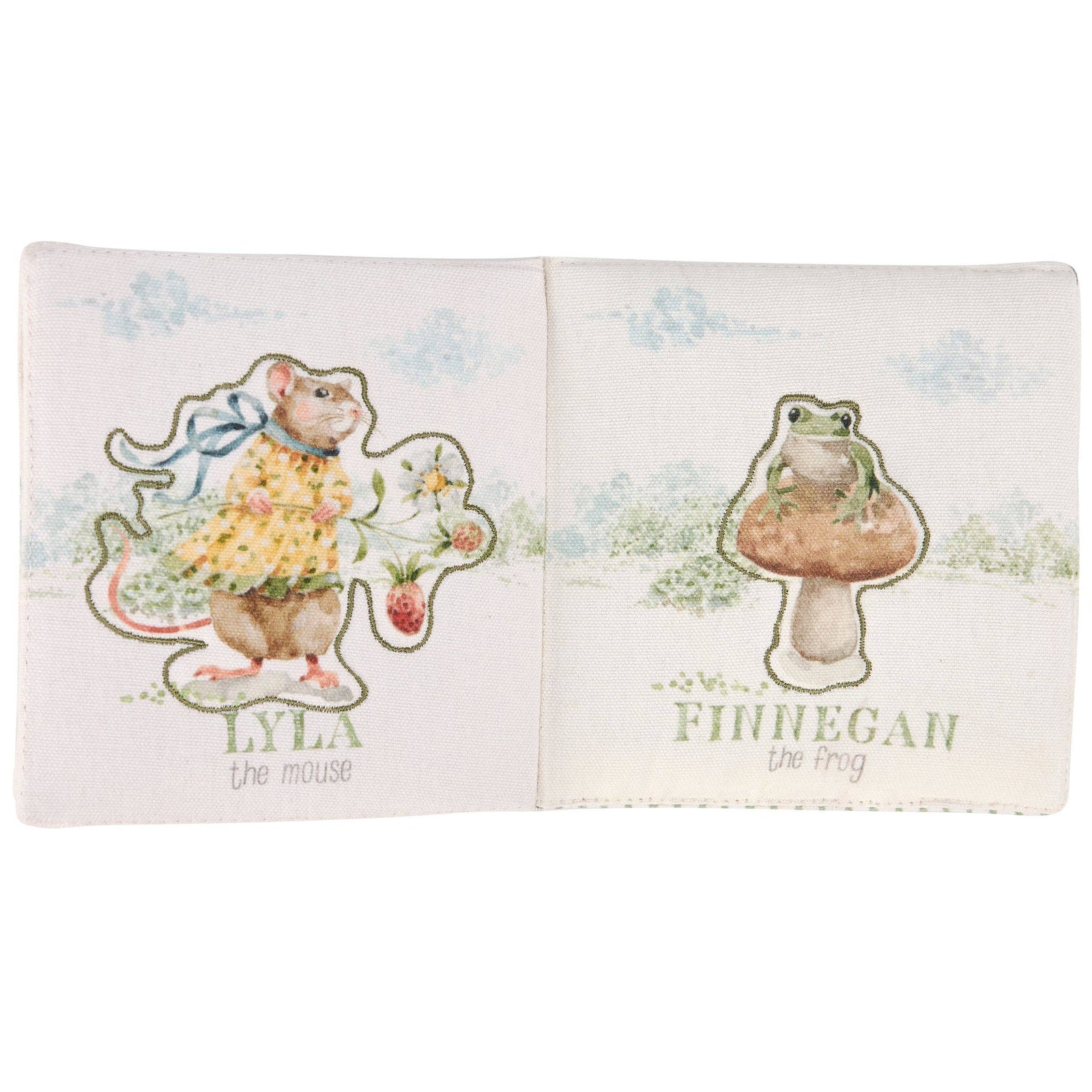 Primitives by Kathy Garden Friends Embroidered Soft Book