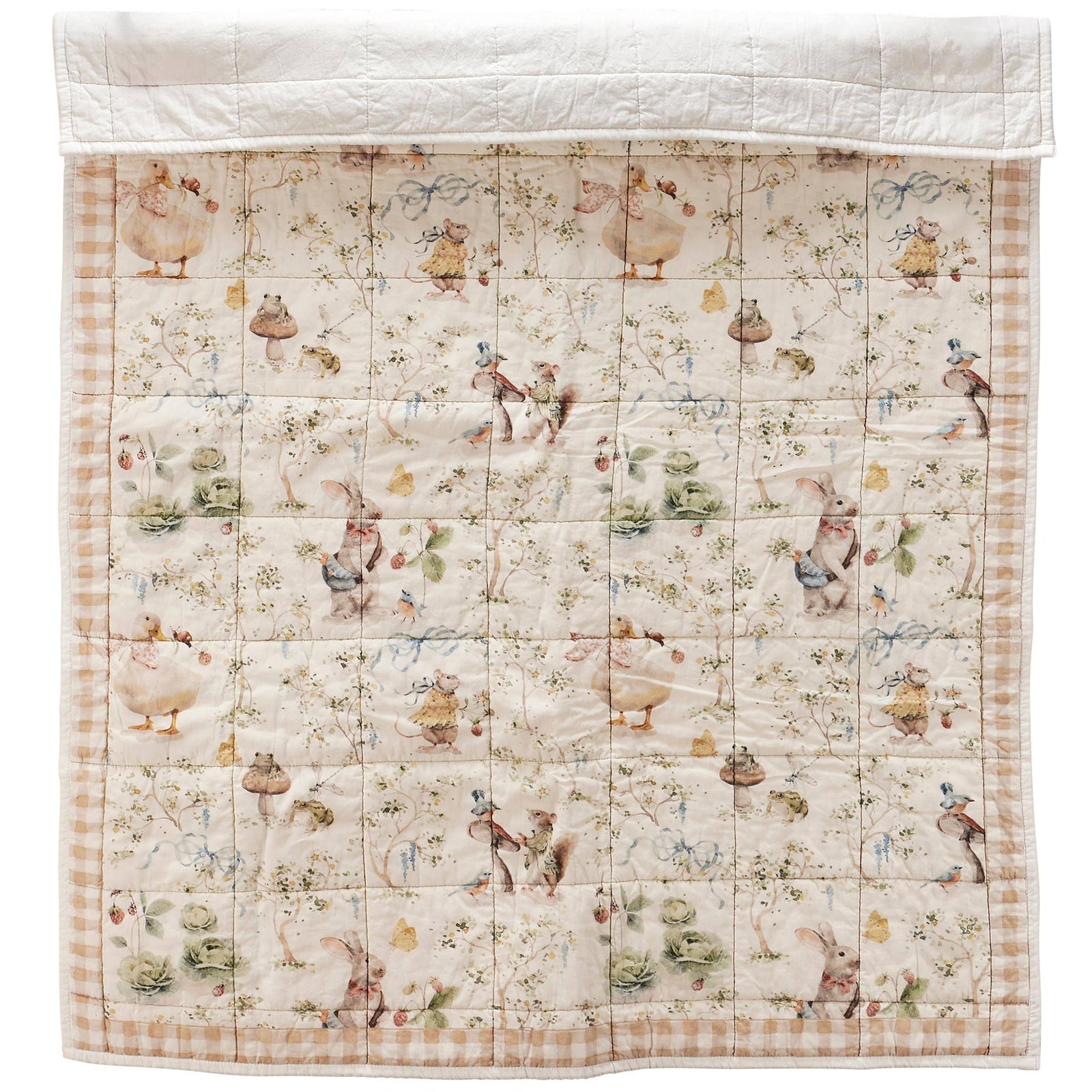 Primitives by Kathy Garden Friends Throw