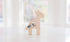 Bannor Toys Giraffe Grasping Wooden Baby Toy with Teething Beads, Riverbead
