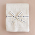 The Blueberry Hill Heirloom Pique Blanket Cream Cotton Baby Embroidery Blanks