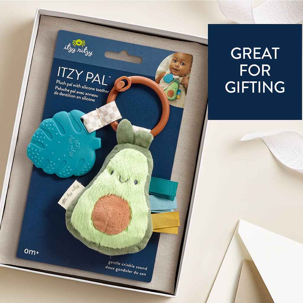 Itzy Ritzy Itzy Pal™ Plush + Teether - Avocado